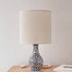 Paire lampes faïence de Gien