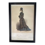 Frame with old engraving