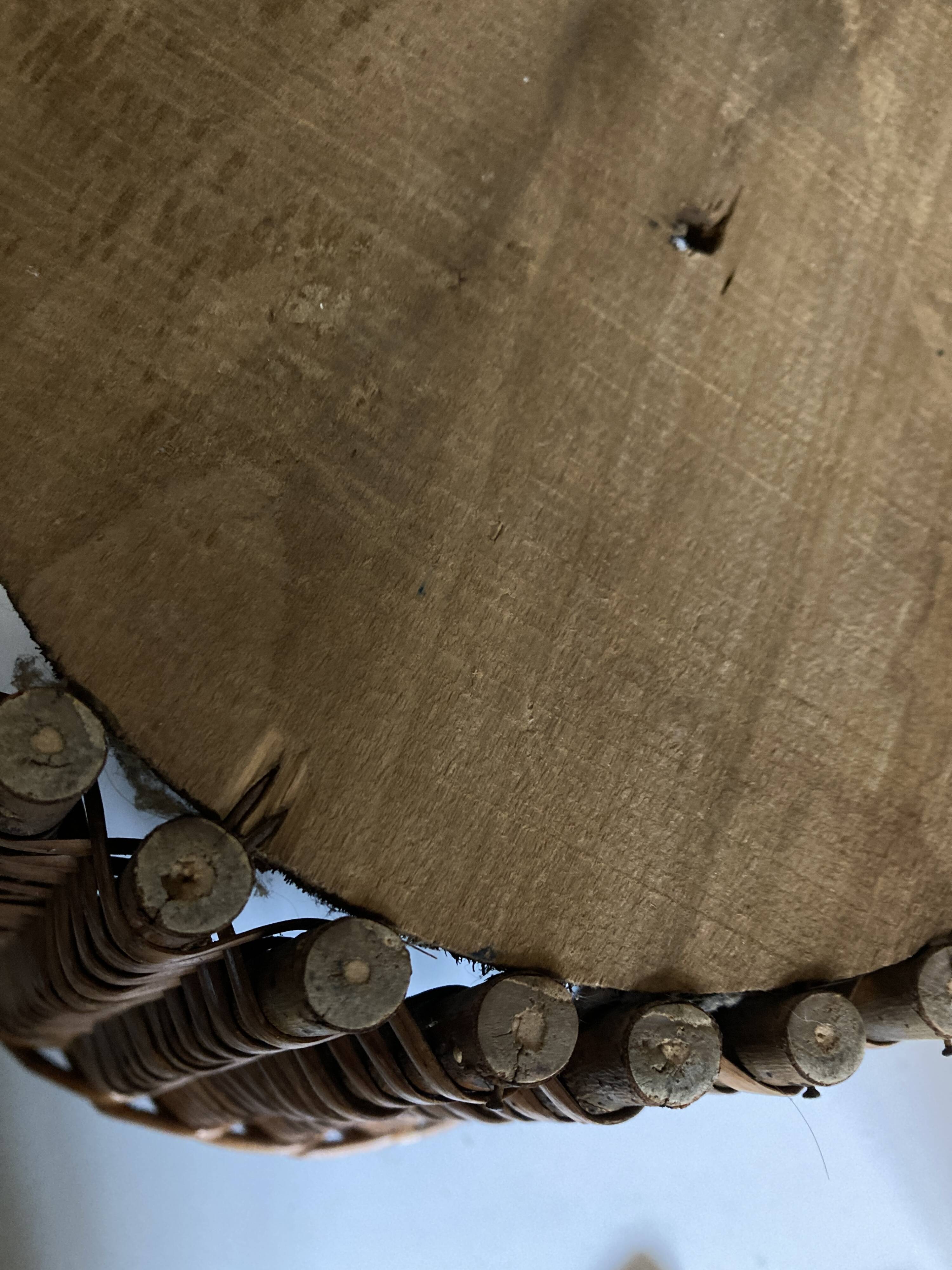 XXXXL wicker flowerpot 1950