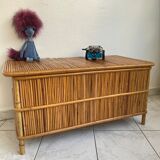 Rattan chest