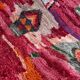 Vintage Moroccan Boujad rug in wool / handmade in Morocco