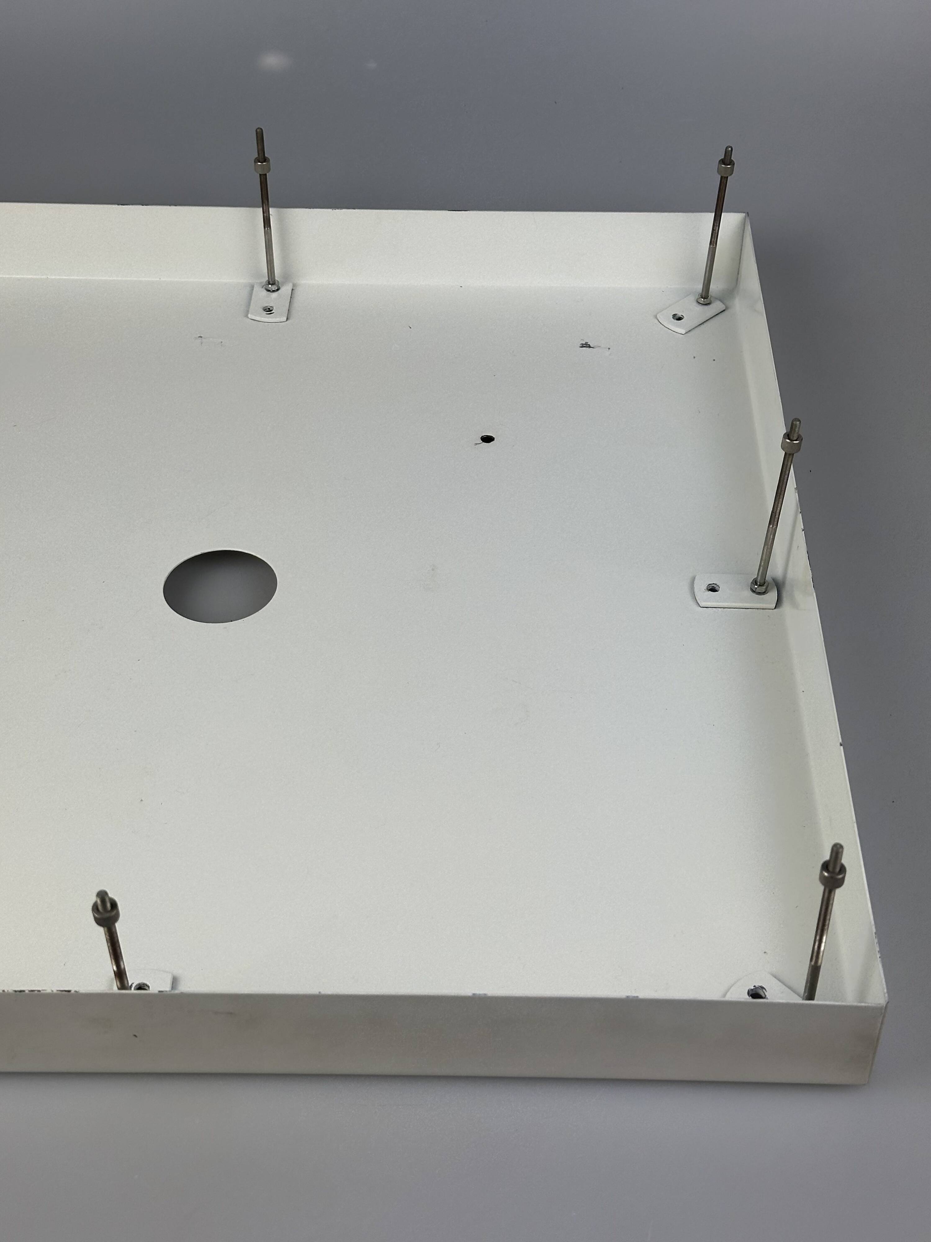 1960s/70s Chandelier Ceiling Lamp by Doria Leuchten Germany, Ice Glass