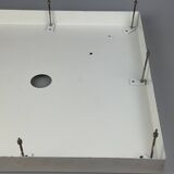 1960s/70s Chandelier Ceiling Lamp by Doria Leuchten Germany, Ice Glass