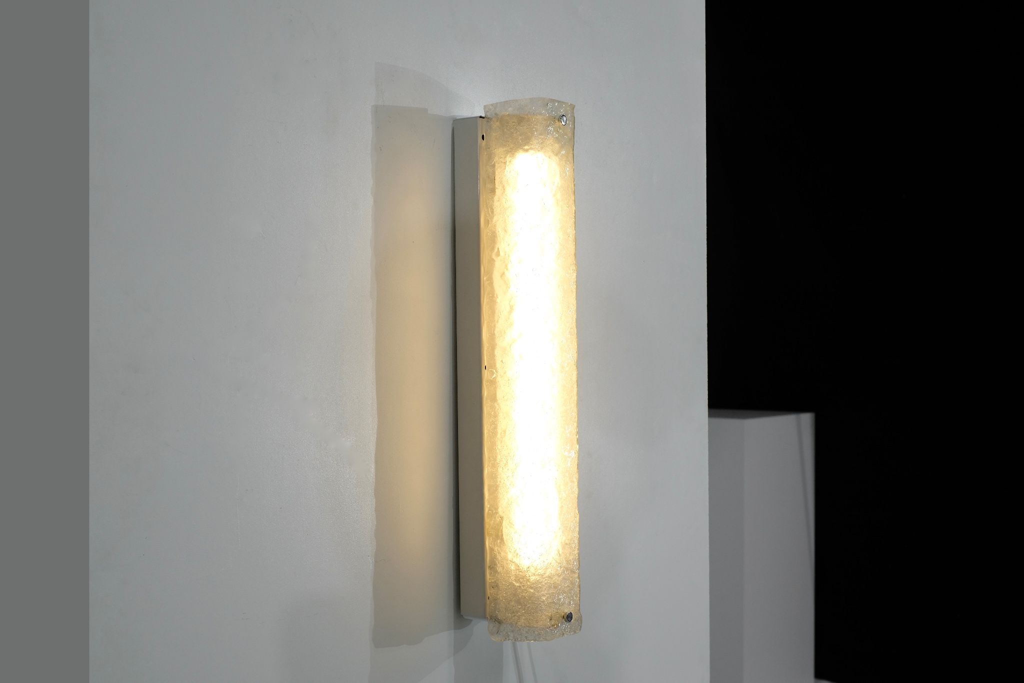 Large wall lamp in Murano glass, Italy, 1970s.