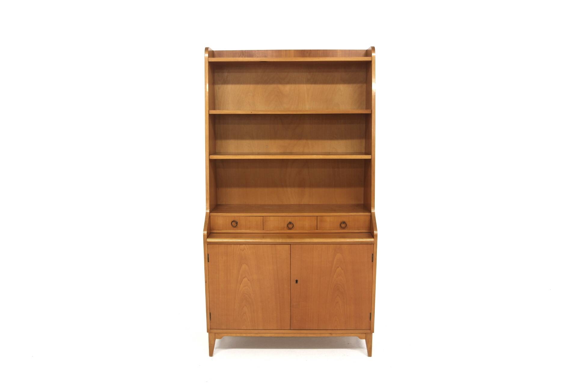 Scandinavian elm secretary, Swedish modern, Sweden, 1940