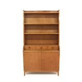 Secrétaire scandinave en orme, Swedish modern, Suède, 1940