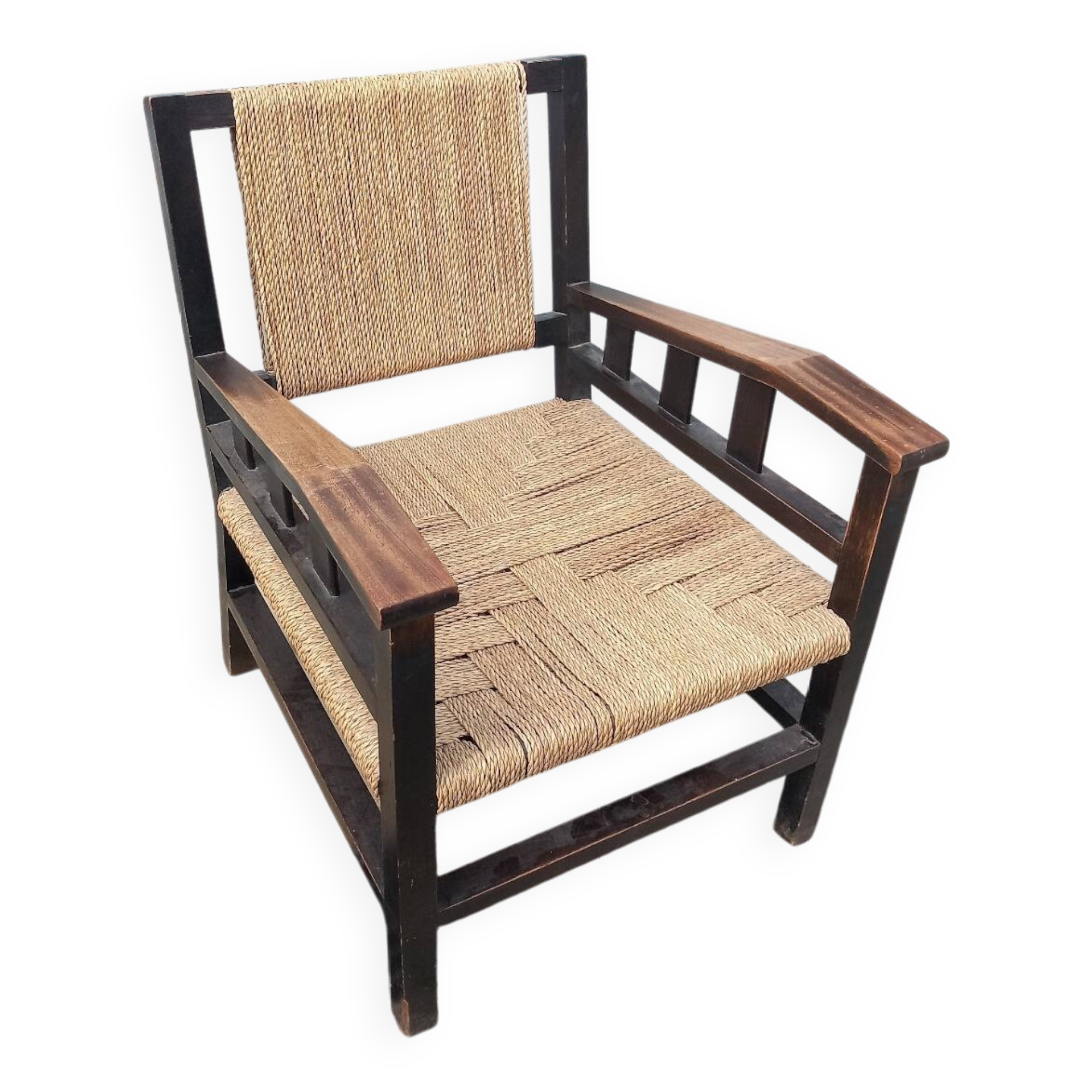 Francis Jourdain rope armchair