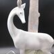 VERY RARE Biche LLADRO Spain Porcelain Table Lamp circa 1970