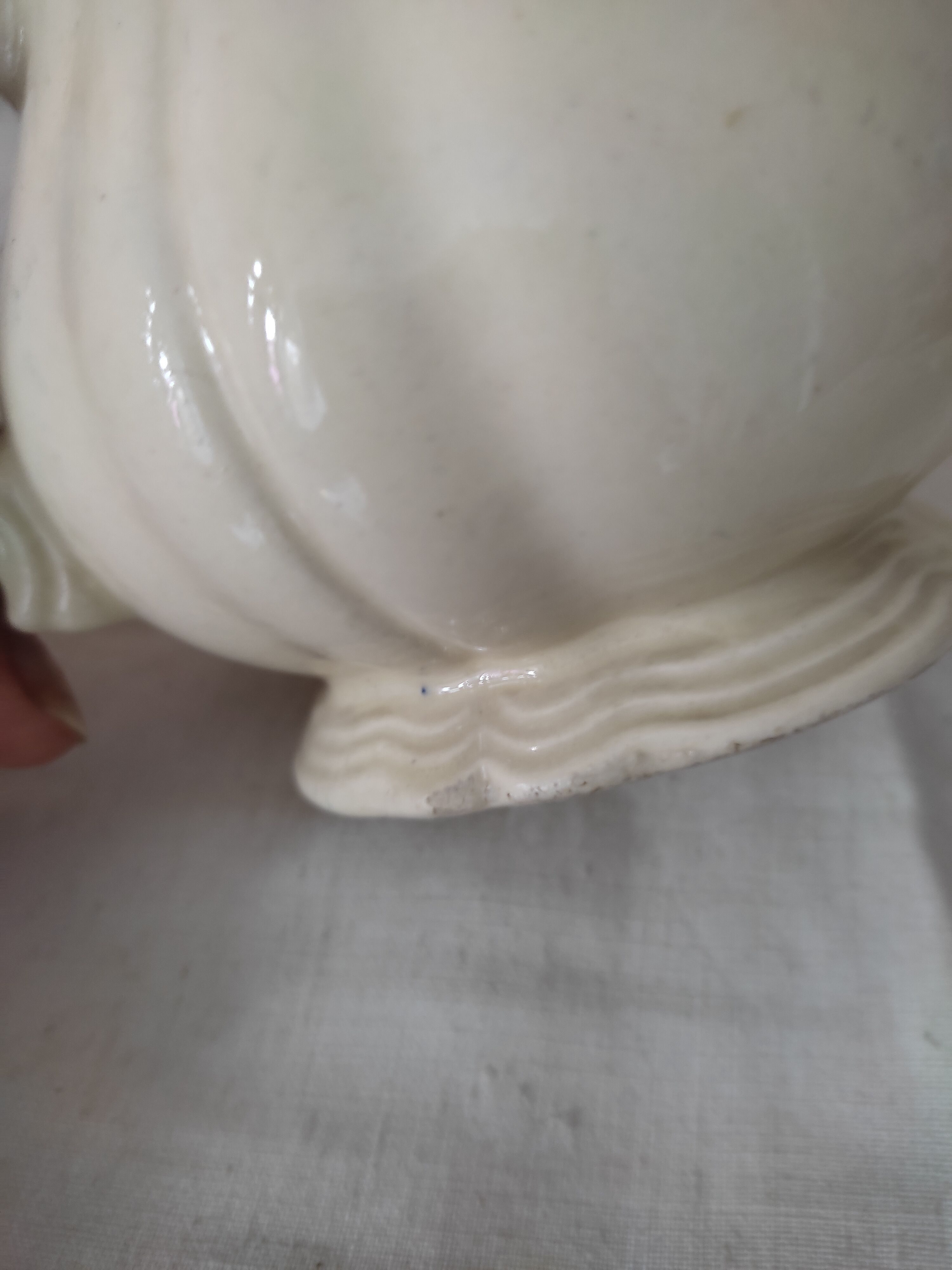 Art Nouveau milk pot Sarreguemines