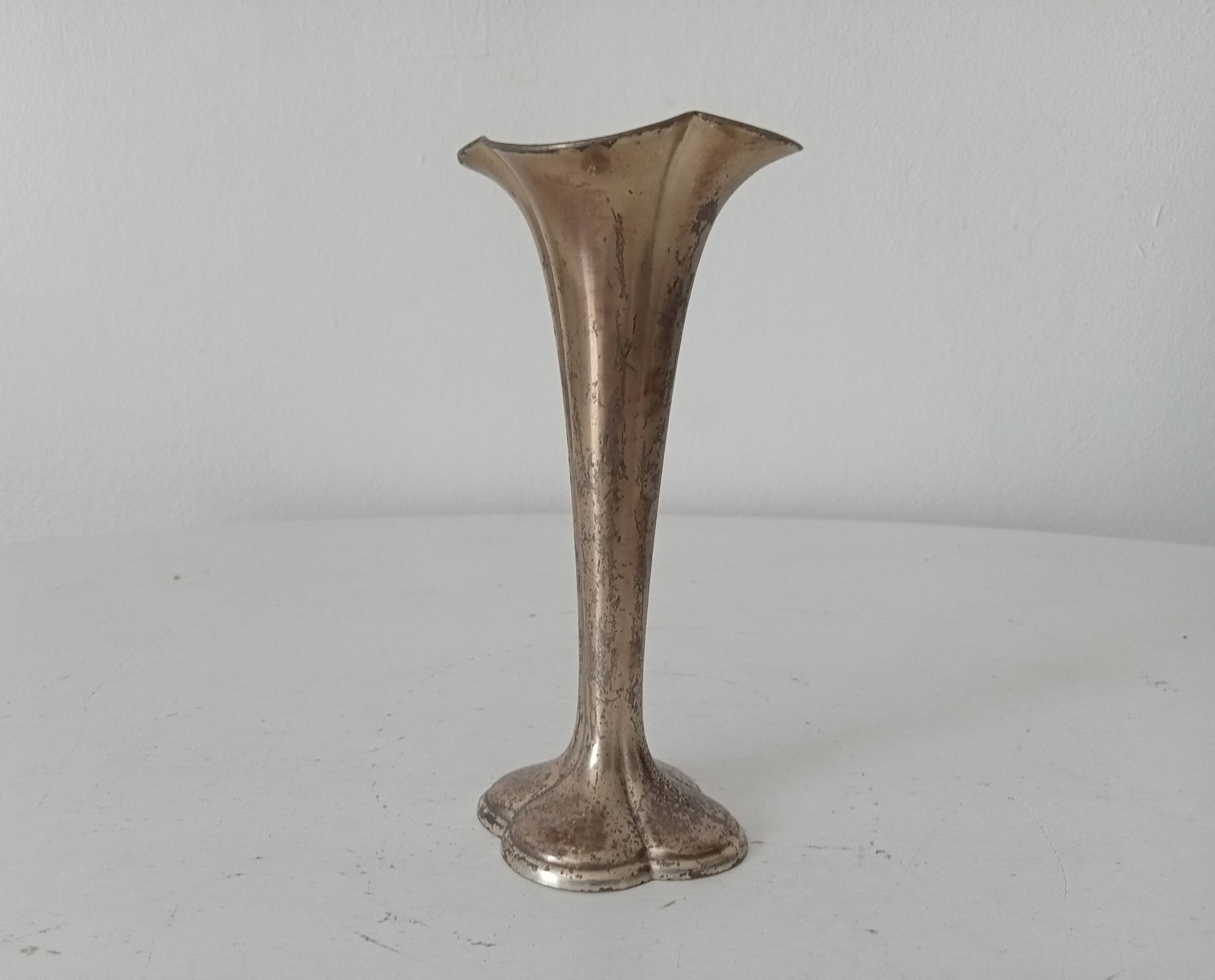 Vase soliflore vintage style art nouveau