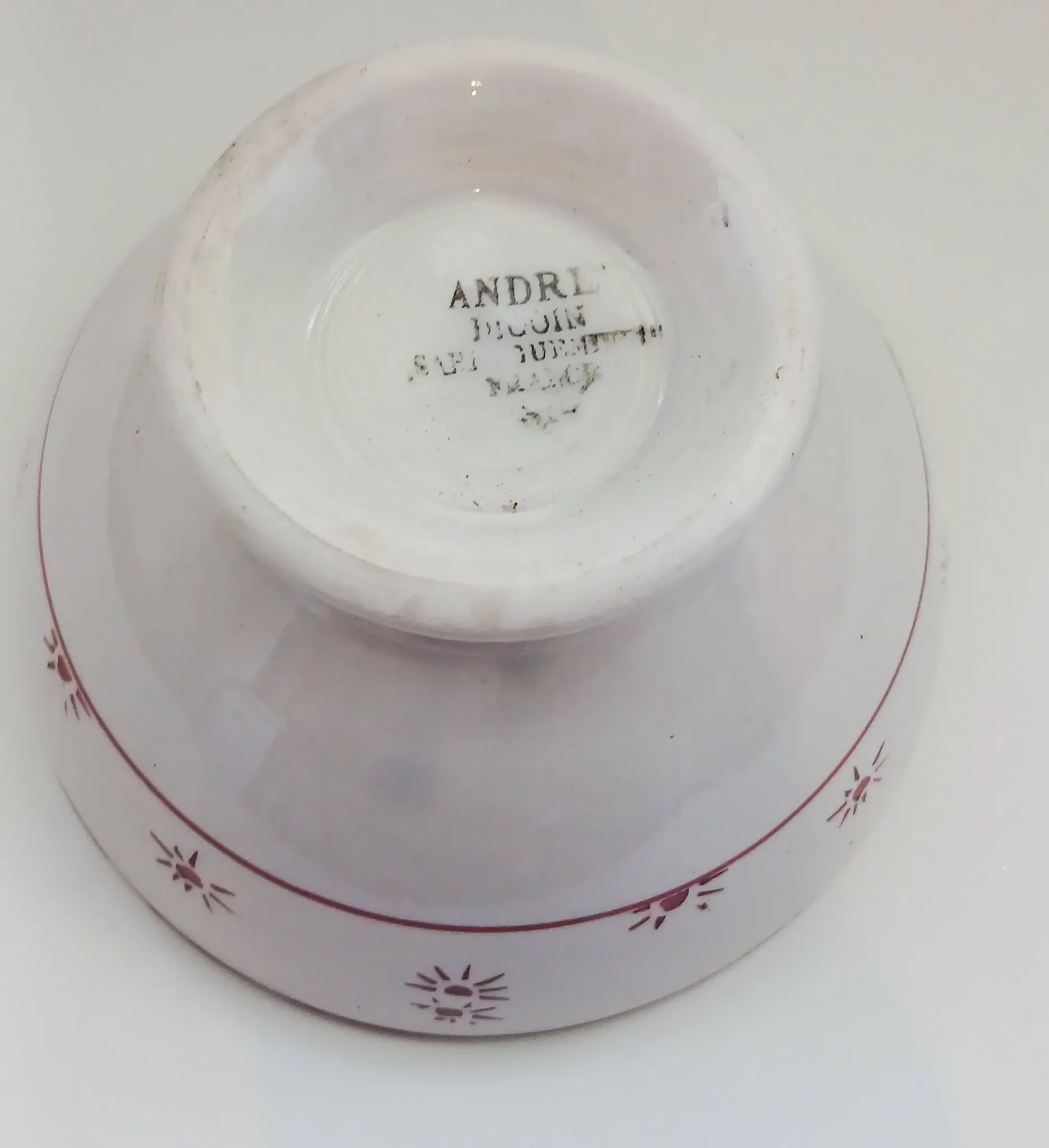 Old digoin bowl model andré