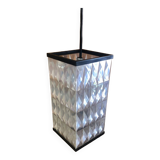 Old plexi + black bakelite pendant lamp 70s vintage