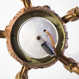 Antique center bowl chandelier