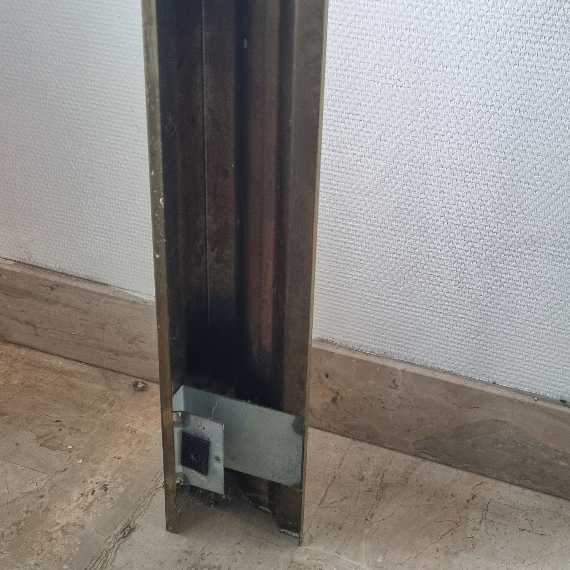 Chimney hood, brass from 1970