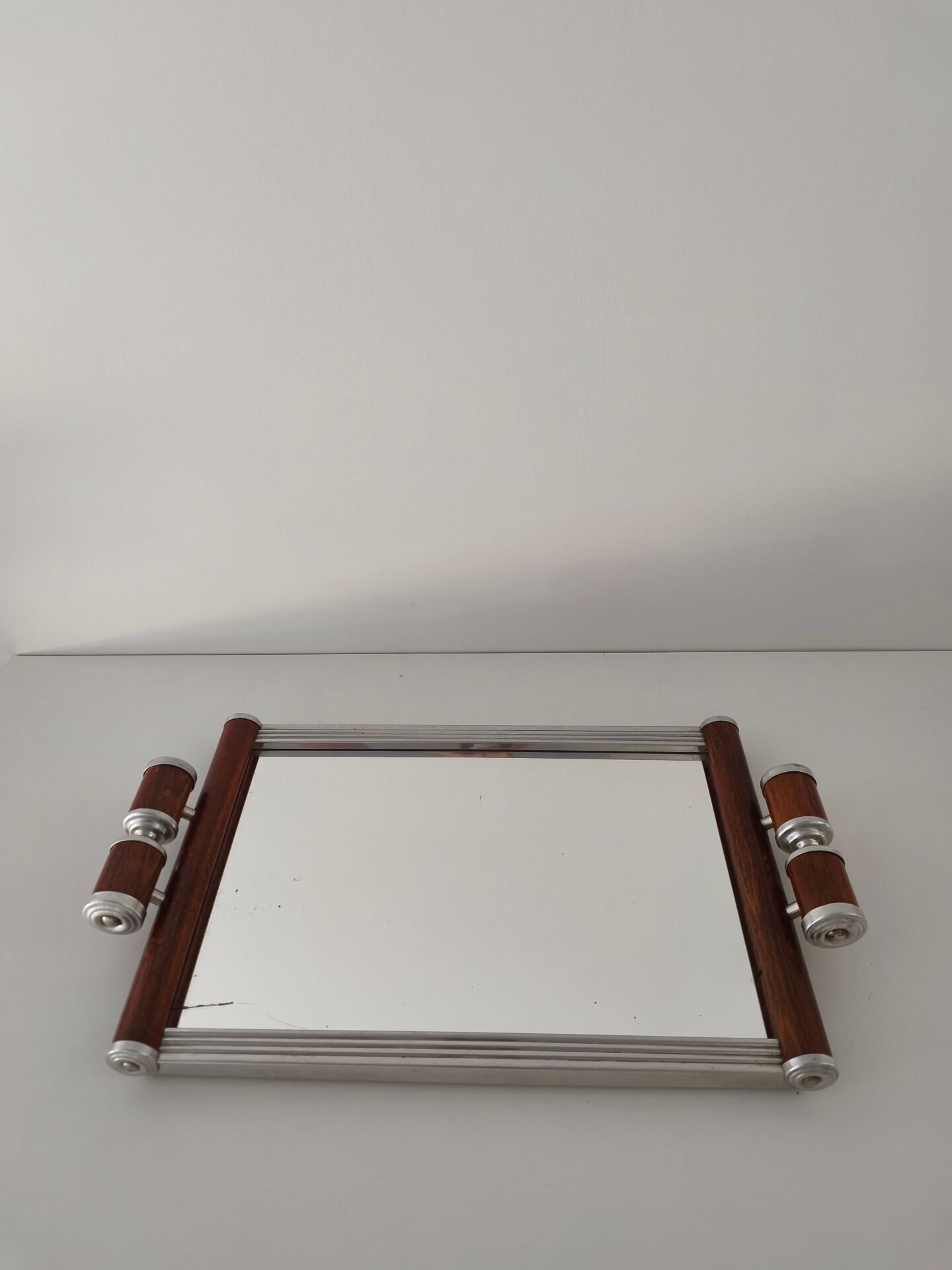 Art Deco mirror plateau