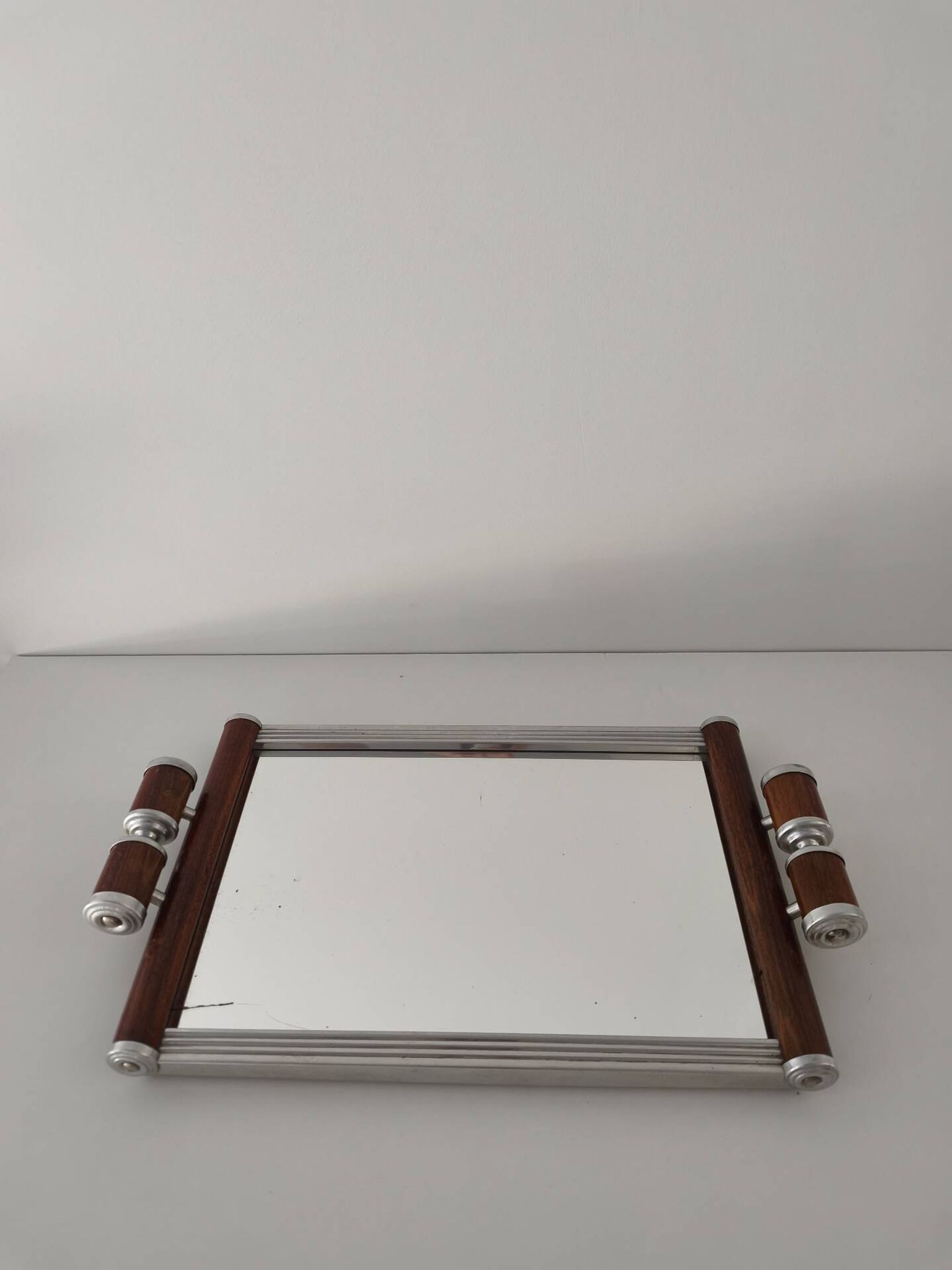 Plateau miroir Art Déco