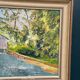 Original Swedish Oil on Canvas – "Cascade" – Signed – Vintage and Framed – 53 × 68.5 cm (20.9" × 27")