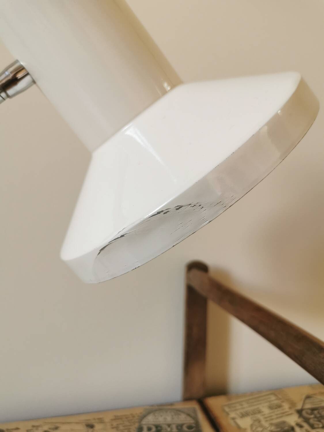 Industrial style desk lamp