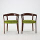 1960s Pair of Organic Armchairs