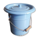 Bucket of ease 1900 enamelled chamber pot