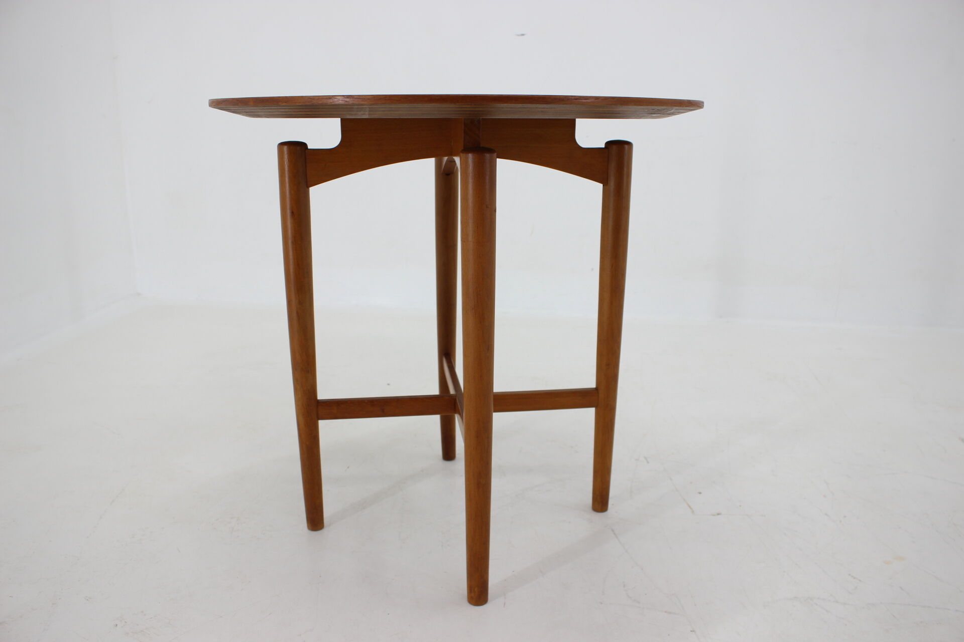 1960s Teak Round Coffee Table, Denmark