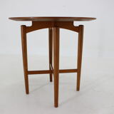 1960s Teak Round Coffee Table, Denmark