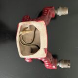 Pair of 1950 ceramic wall lamps