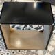 Table basse en loupe d’orme vintage 70s