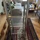 Glass and chrome coffee tables