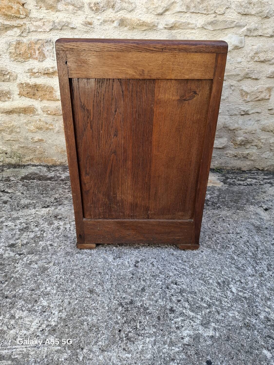 Oak bedside table