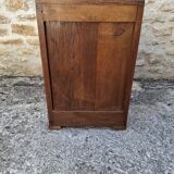 Oak bedside table
