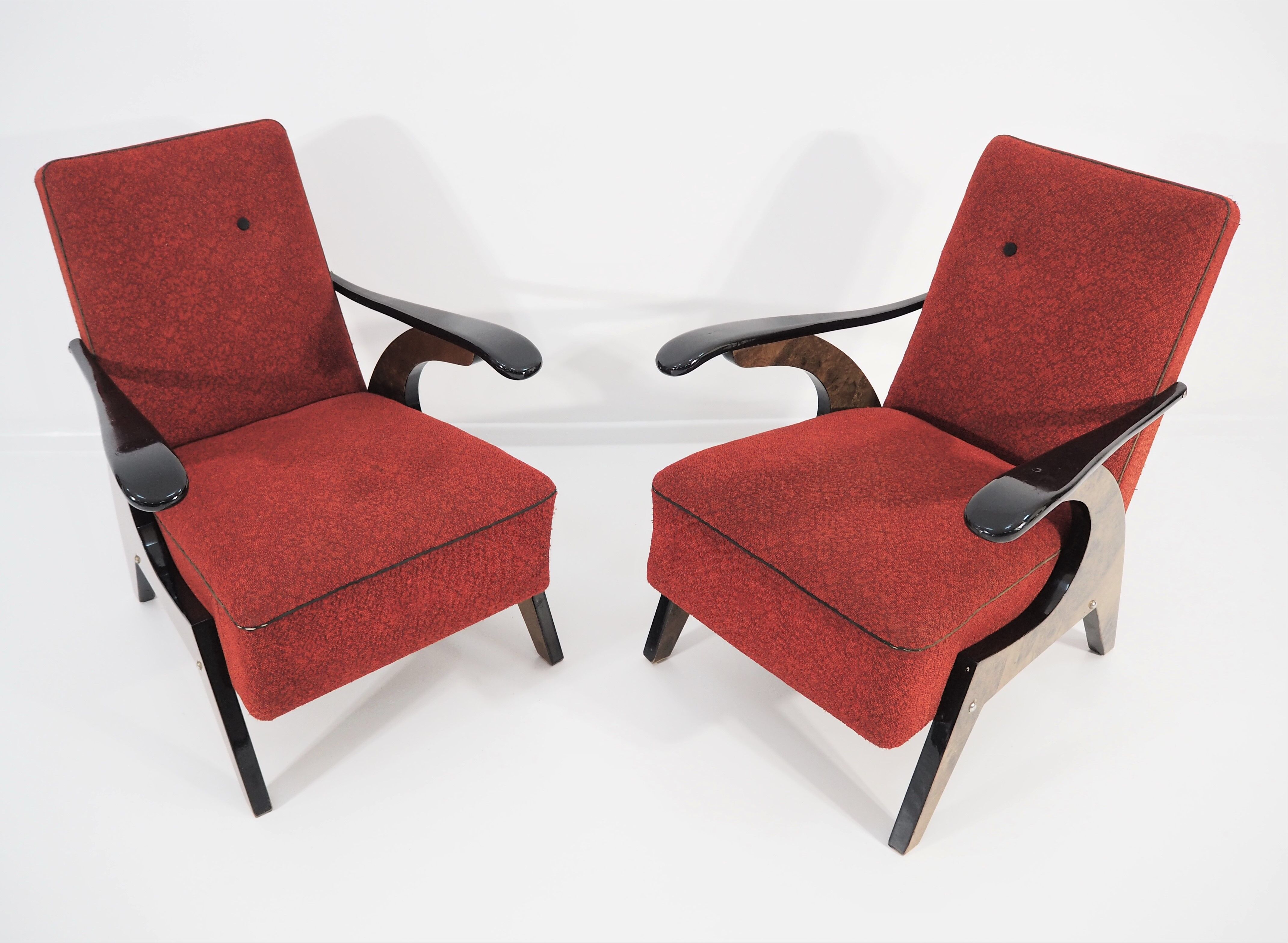 Lounge chairs, 1970s, set of 2
