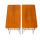 Set of 2 tables "Stringbord" in teak, Sweden, 1950
