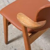 Chair Domus by Ilmari Tapiovaara for Keravan Puuteollisuus 1950 s