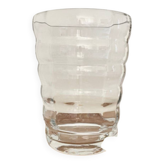 Vase en verre vintage