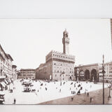 Photograph on wood panel - Florence Italy