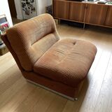 Fauteuil/Chauffeuse Jacques Charpentier
