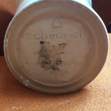 German ceramic vase signed Scheurich