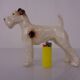 Porcelain Figurine of Fox Terrier, Denmark, 1950s