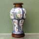 Lamp base, Chinese porcelain, Kangxi style, late 19th century.