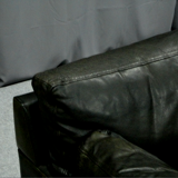 1970 leather sofa