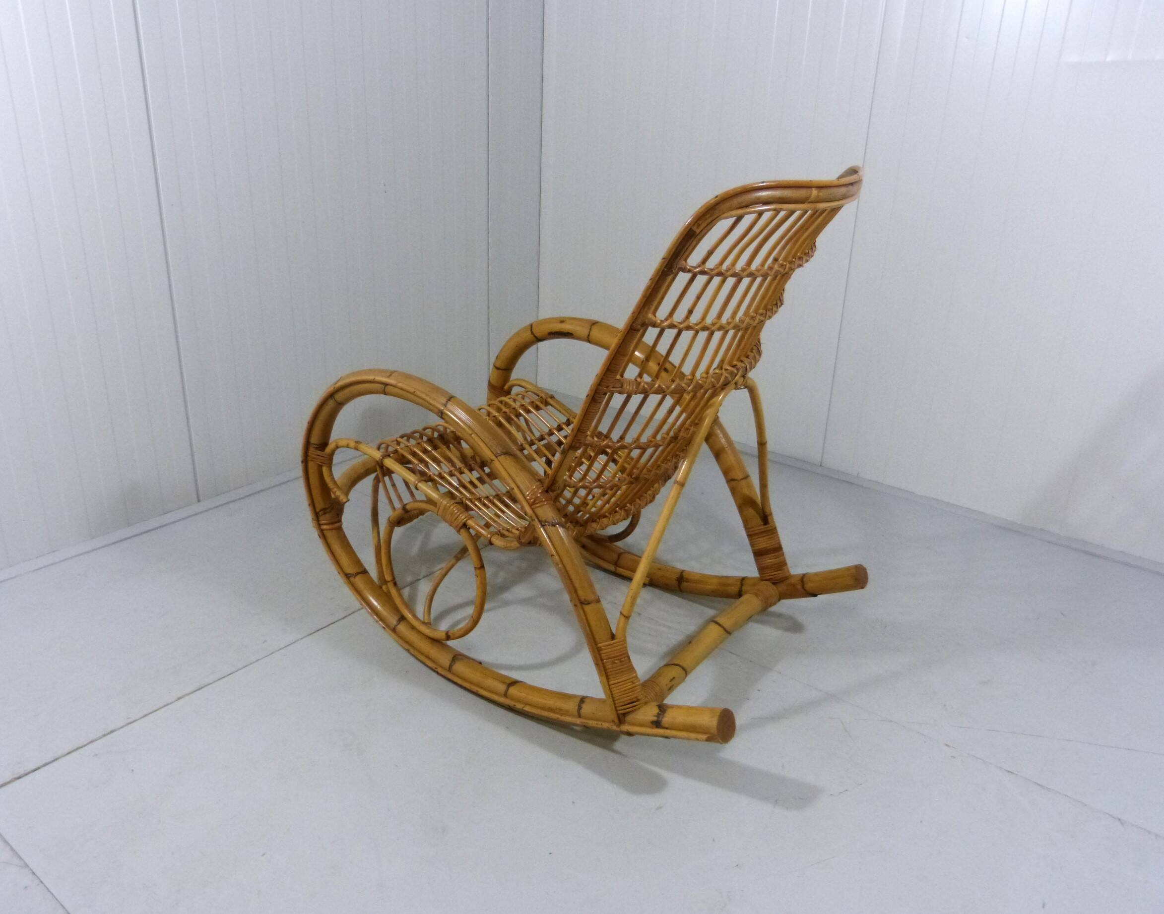 Rattan rocking chair 1960’s