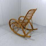 Rattan rocking chair 1960’s