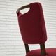 1960s, set of 6 pcs Danish dining chairs by Slagelse Møbelværk, wool.