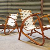 Pair of armchairs by Jan Vanek for Up Zavody 1930