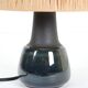 Small Søholm “Blue Series” ceramic table lamp / Mid-century / Danish modern design / 1960s / 1970s