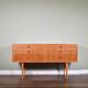 Midcentury Meredew Sideboard / Chest Of Drawers In Oak. Vintage Modern