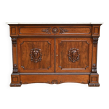 Buffet, commode, écritoire de propriété en acajou de style restauration, début XIXème