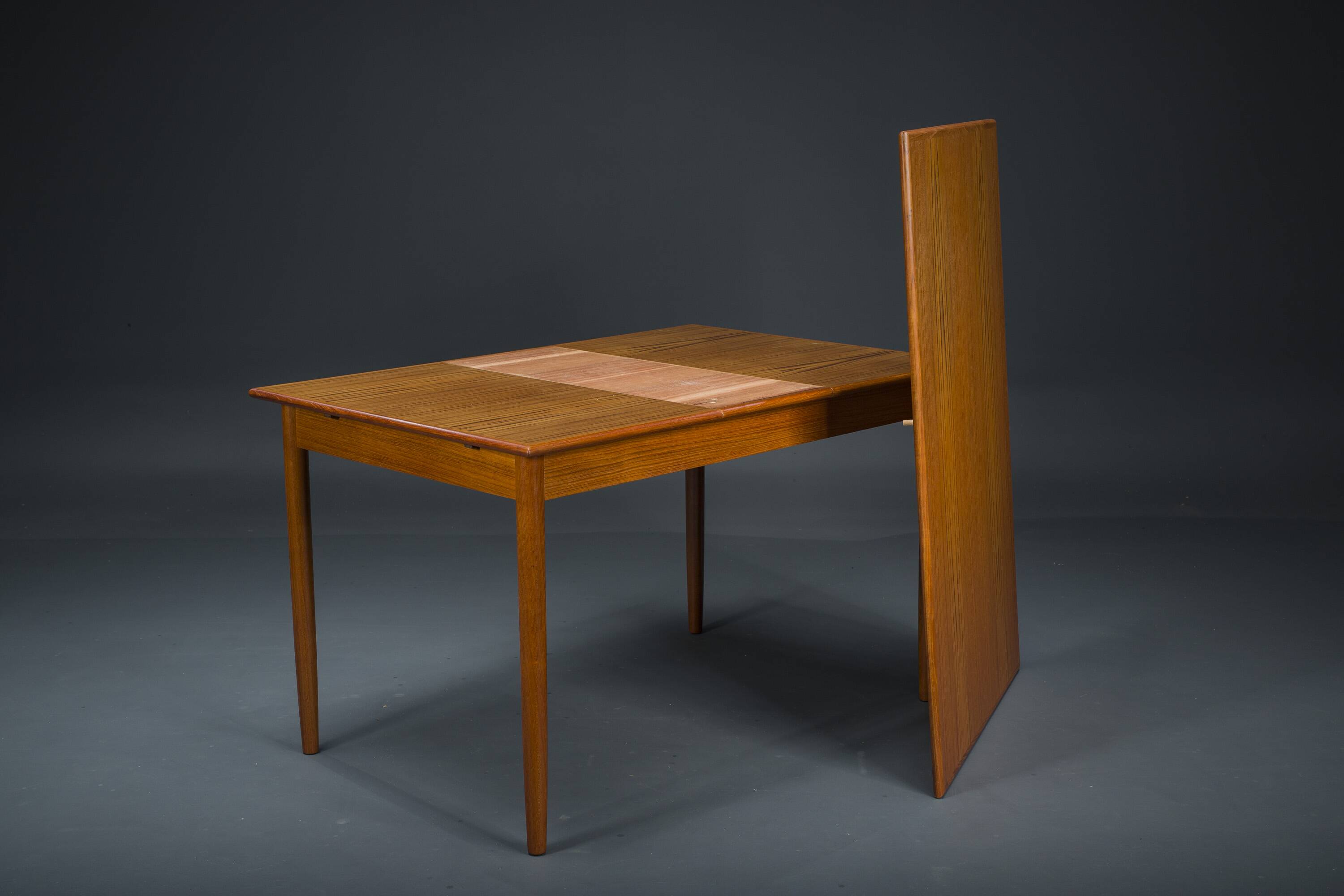 Vintage extendable teak dining table, Denmark, 1960s