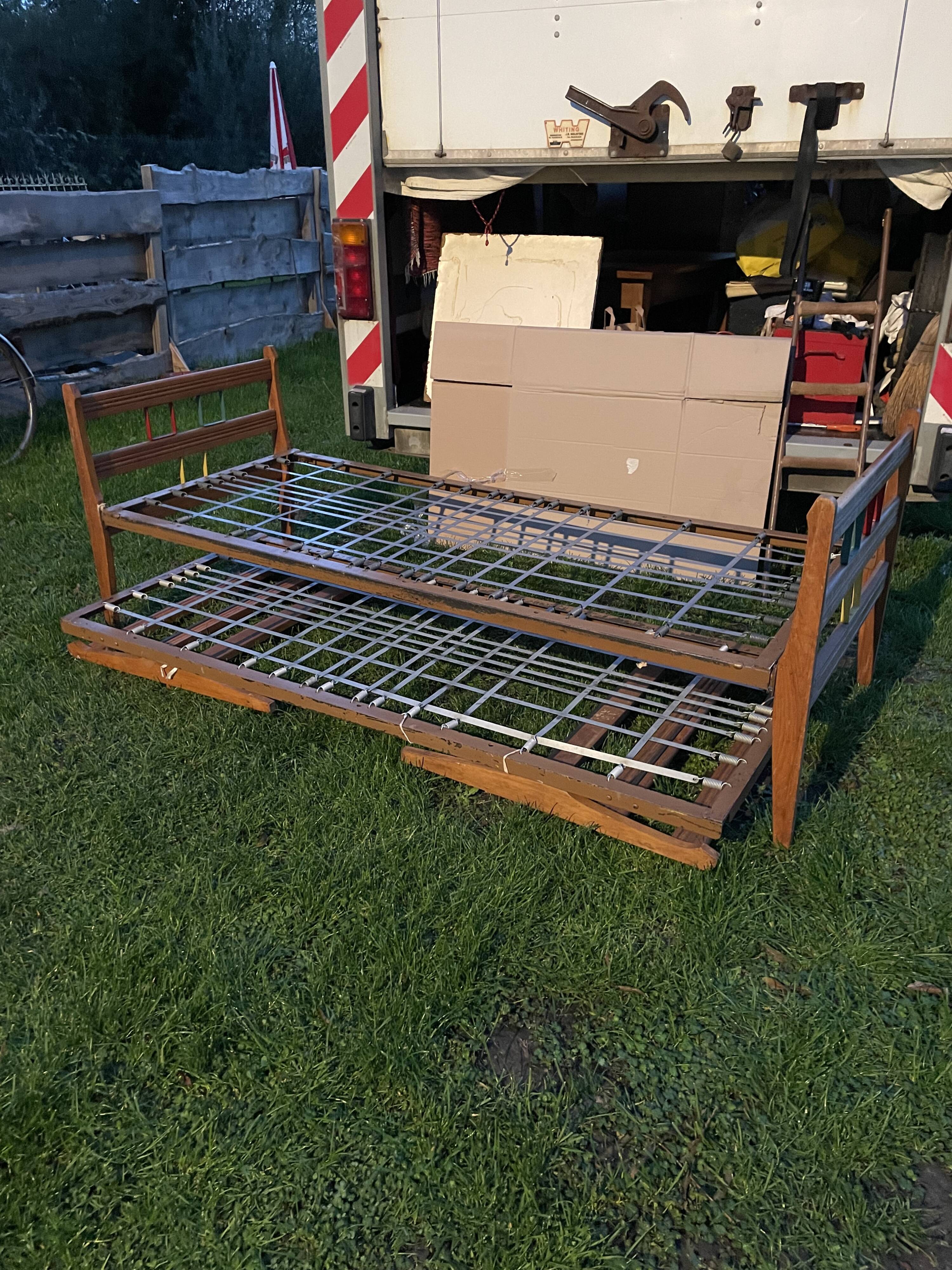 Vintage 1950s bunk bed